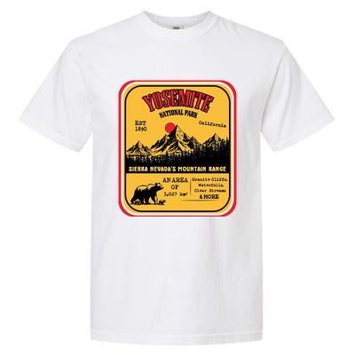 Yosemite National Park California Garment-Dyed Heavyweight T-Shirt