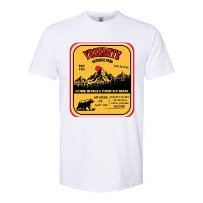 Yosemite National Park California Softstyle CVC T-Shirt