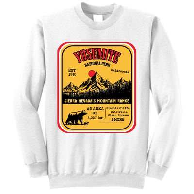 Yosemite National Park California Sweatshirt