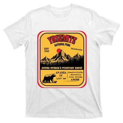 Yosemite National Park California T-Shirt