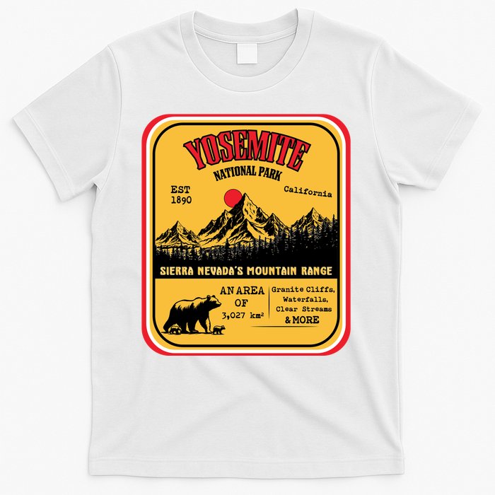 Yosemite National Park California T-Shirt