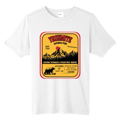 Yosemite National Park California Tall Fusion ChromaSoft Performance T-Shirt