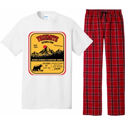 Yosemite National Park California Pajama Set