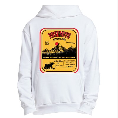 Yosemite National Park California Urban Pullover Hoodie