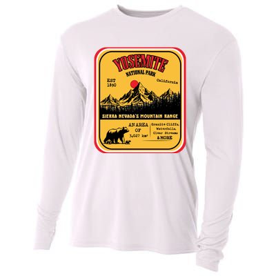 Yosemite National Park California Cooling Performance Long Sleeve Crew