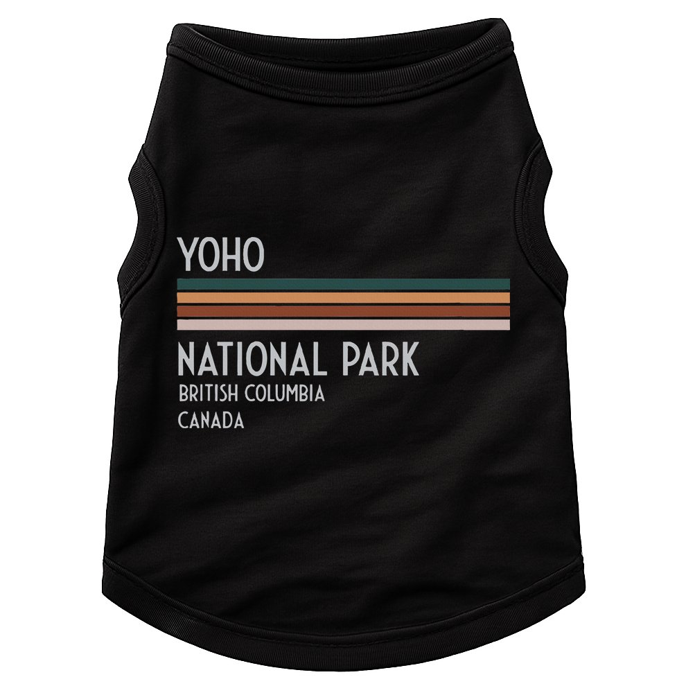 Yoho National Park Canada Doggie Tank