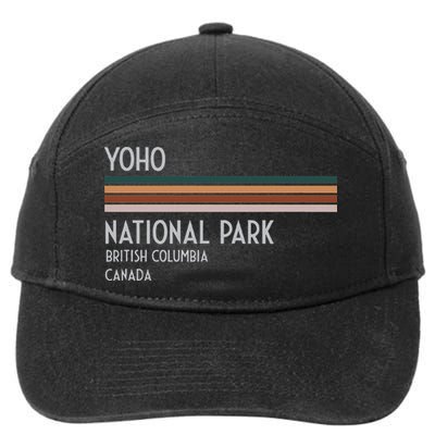Yoho National Park Canada 7-Panel Snapback Hat