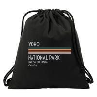 Yoho National Park Canada Drawstring Bag