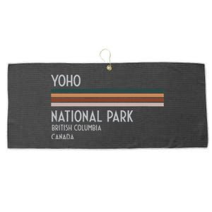 Yoho National Park Canada Large Microfiber Waffle Golf Towel