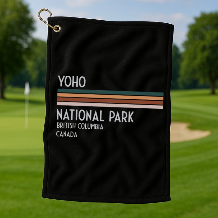 Yoho National Park Canada Golf Towel