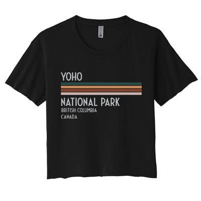 Yoho National Park Canada Crop Top