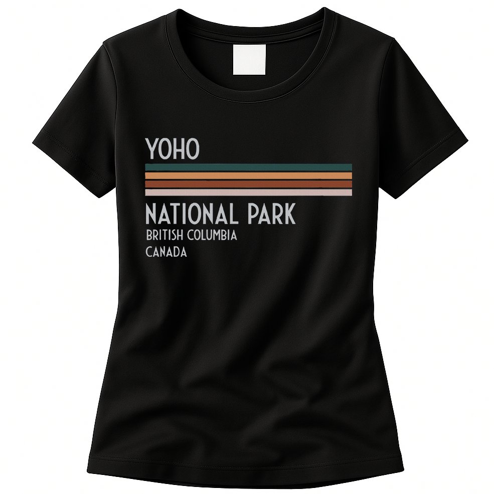 Yoho National Park Canada Womens T-Shirt