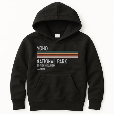 Yoho National Park Canada Kids Hoodie