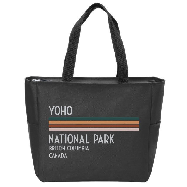 Yoho National Park Canada Zip Tote Bag