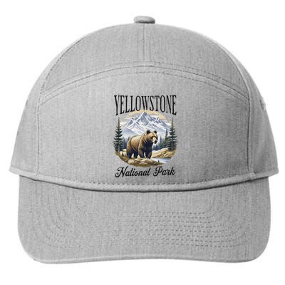 Yellowstone National Park 7-Panel Snapback Hat