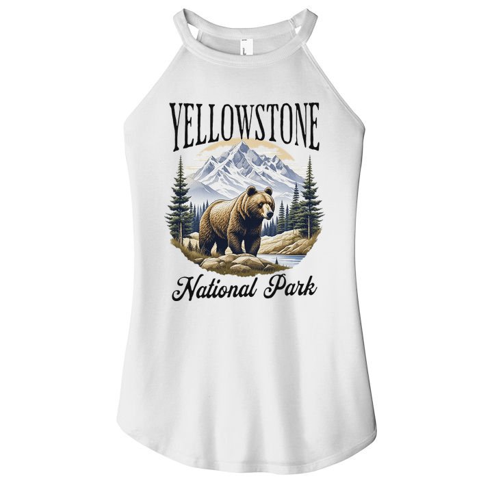 Yellowstone National Park Women's Perfect Tri Rocker Tank