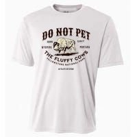 Yellowstone National Park Do Not Pet The Fluffy Cows Bison Cooling Performance Crew T-Shirt