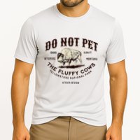 Yellowstone National Park Do Not Pet The Fluffy Cows Bison Cooling Performance Crew T-Shirt