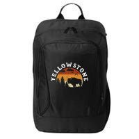 Yellowstone National Park Hiking And Outdoor Enthusiasts City Backpack