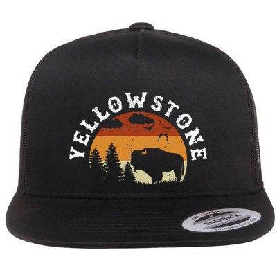 Yellowstone National Park Hiking And Outdoor Enthusiasts Flatbill Hat