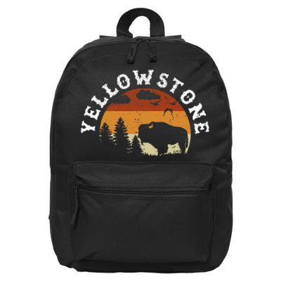 Yellowstone National Park Hiking And Outdoor Enthusiasts 16 in Basic Backpack