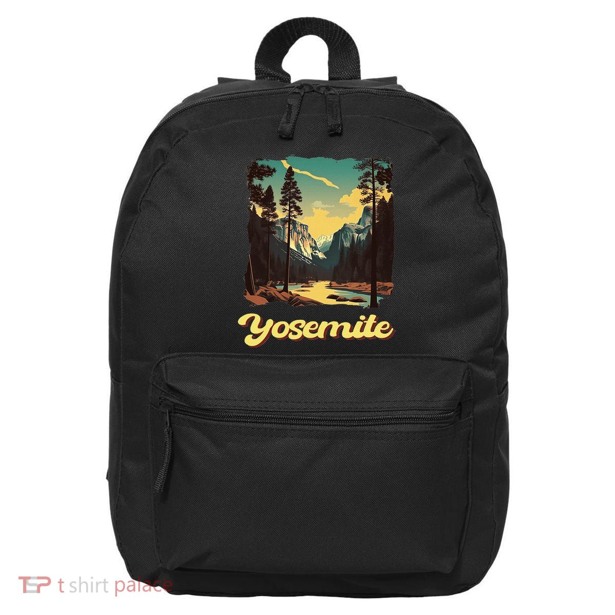 Yosemite National Park Adventure Hiking Nature Design 16 in Basic Backpack