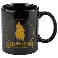 Yellowstone National Park Howling Wolf 11oz C Handle Ceramic Mug