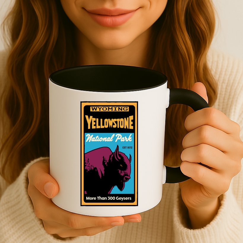 Yellowstone National Park Bison Mug