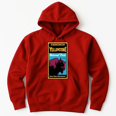 Yellowstone National Park Bison Hoodie