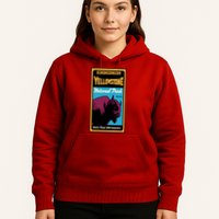 Yellowstone National Park Bison Hoodie