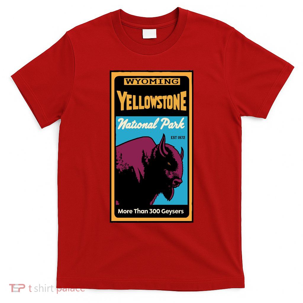 Yellowstone National Park Bison T-Shirt