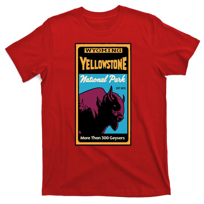 Yellowstone National Park Bison T-Shirt