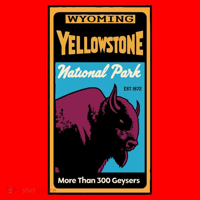 Yellowstone National Park Bison 16 in Basic Backpack