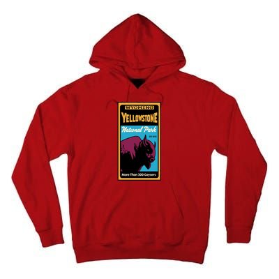 Yellowstone National Park Bison Tall Hoodie