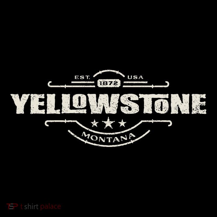 Yellowstone National Park Est. 1872 Montana Wild West Spirit Flatbill Hat