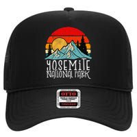 Yosemite National Park Tshirt, California National Park High Crown Mesh Back Trucker Hat