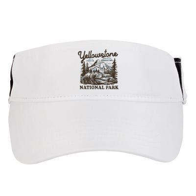 Yellowstone National Park Wyoming Adult Drive Performance Visor