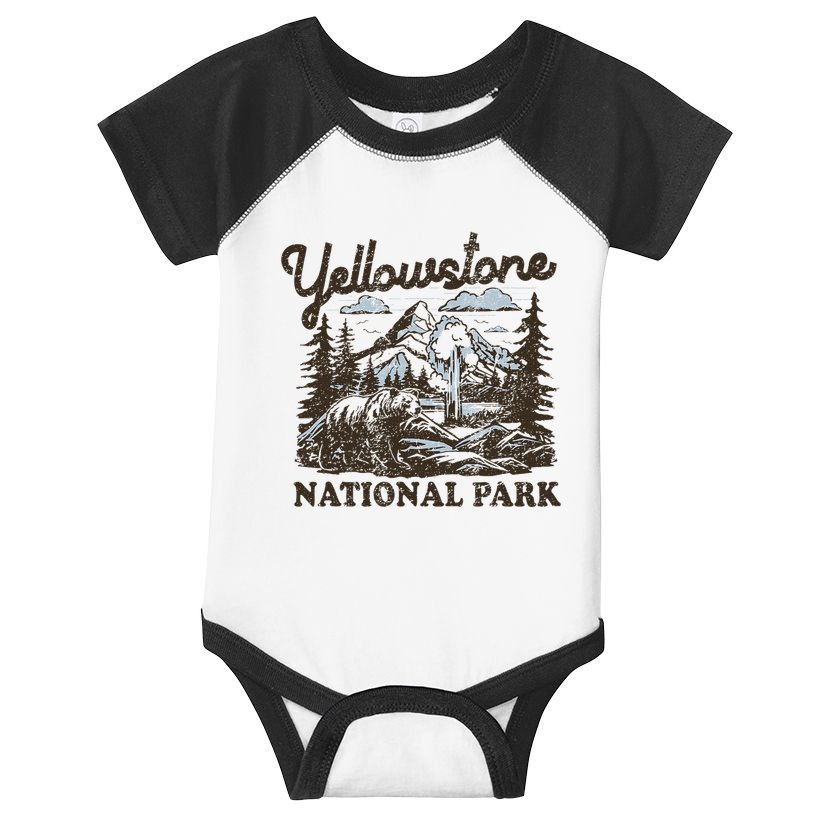 Yellowstone National Park Wyoming Infant Baby Jersey Bodysuit
