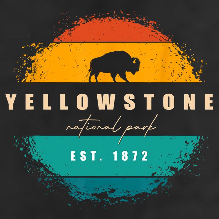 Yellowstone National Park Adult Drive Performance Visor