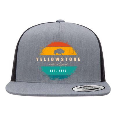 Yellowstone National Park Flat Bill Trucker Hat