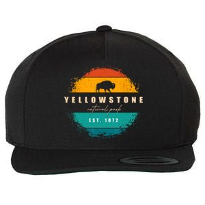 Yellowstone National Park Wool Snapback Cap