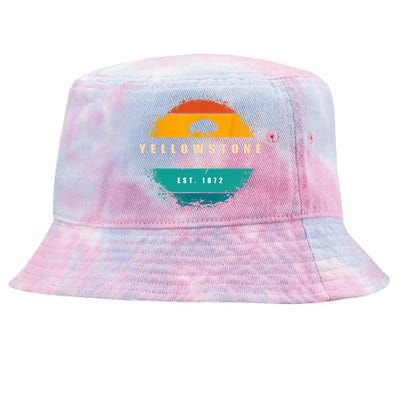 Yellowstone National Park Tie-Dyed Bucket Hat