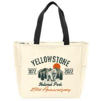 Yellowstone National Park 150th Anniversary Memorabilia Zip Tote Bag