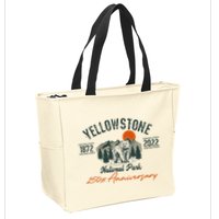 Yellowstone National Park 150th Anniversary Memorabilia Zip Tote Bag