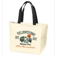 Yellowstone National Park 150th Anniversary Memorabilia Zip Tote Bag