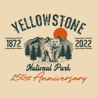 Yellowstone National Park 150th Anniversary Memorabilia Zip Tote Bag