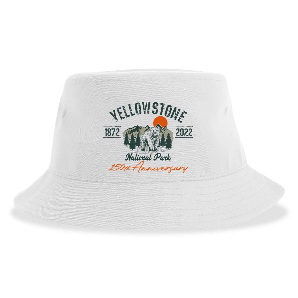 Yellowstone National Park 150th Anniversary Memorabilia Sustainable Bucket Hat