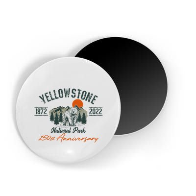 Yellowstone National Park 150th Anniversary Memorabilia Magnet