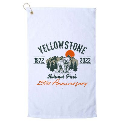 Yellowstone National Park 150th Anniversary Memorabilia Golf Towel