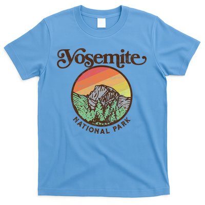 Yosemite National Park Retro 60s Half Dome Graphic Great Gift T-Shirt